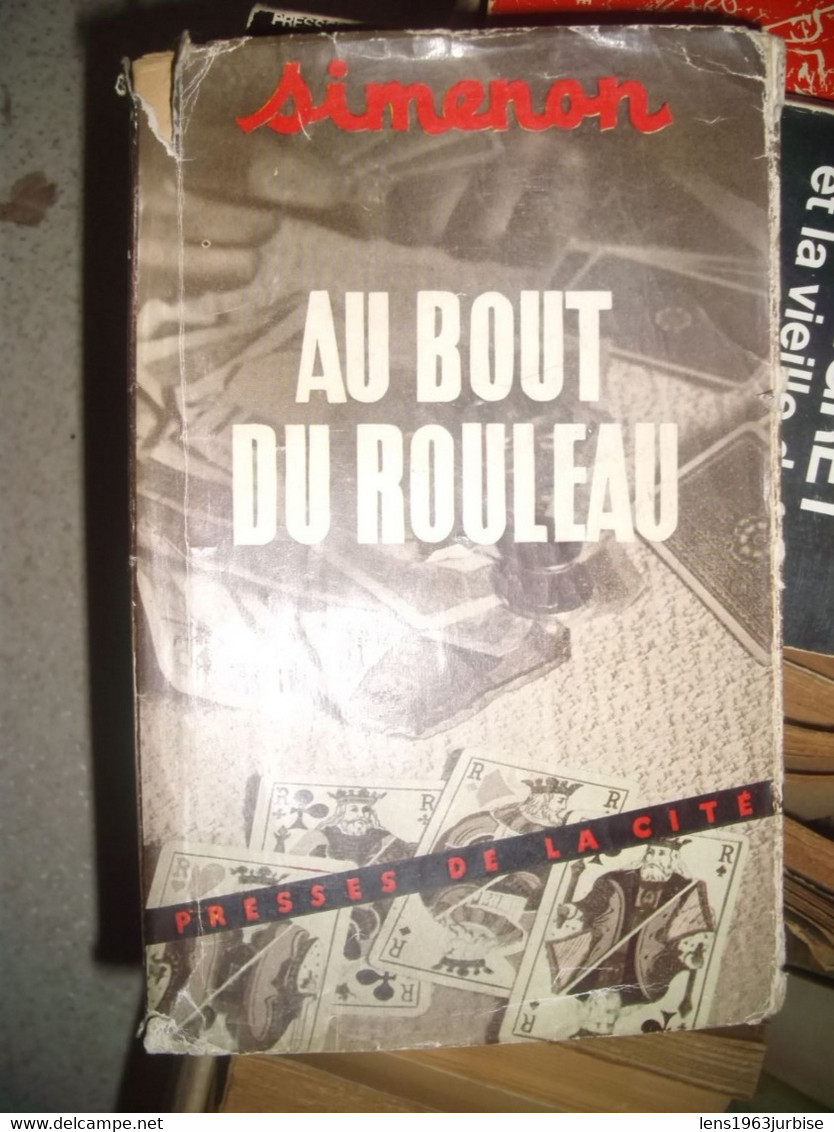 SIMENON Georges , Au Bout Du Rouleau - Auteurs Belges