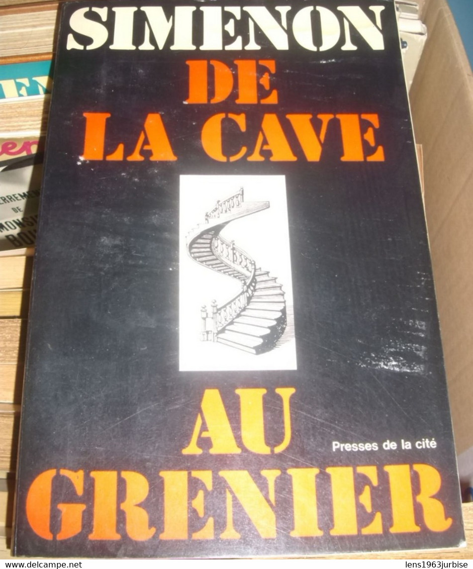 SIMENON Georges , De La Cave Au Grenier - Belgische Schrijvers