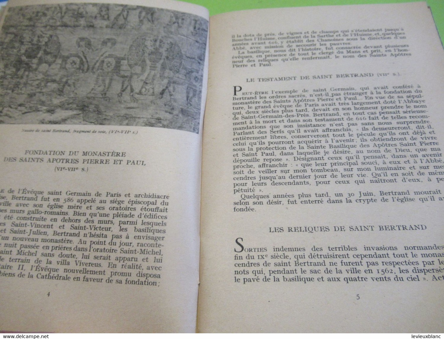 Fascicule Historique/ Notre Dame De La Couture ( Le Mans)/Abbé Henry BRANTHOMME/Aulard/1948                       PGC418 - Sin Clasificación