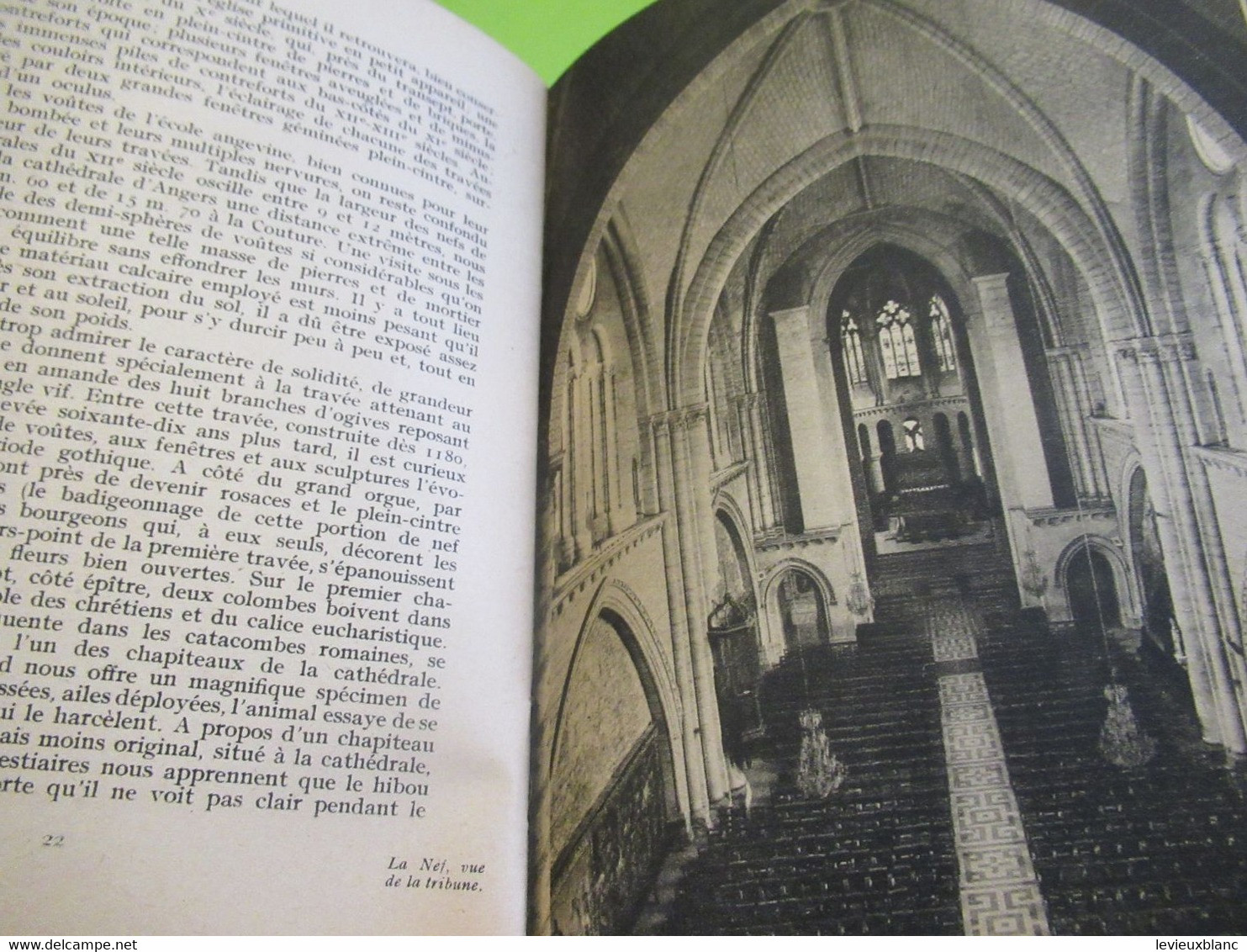 Fascicule Historique/ Notre Dame de la Couture ( Le Mans)/Abbé Henry BRANTHOMME/Aulard/1948                       PGC418