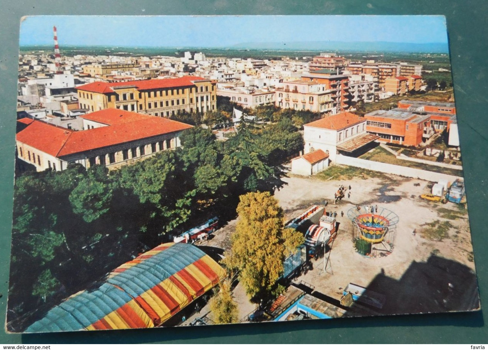 CERIGNOLA (Foggia) Panorama Ex Ferrovia # Cartolina Viaggiata - Cerignola