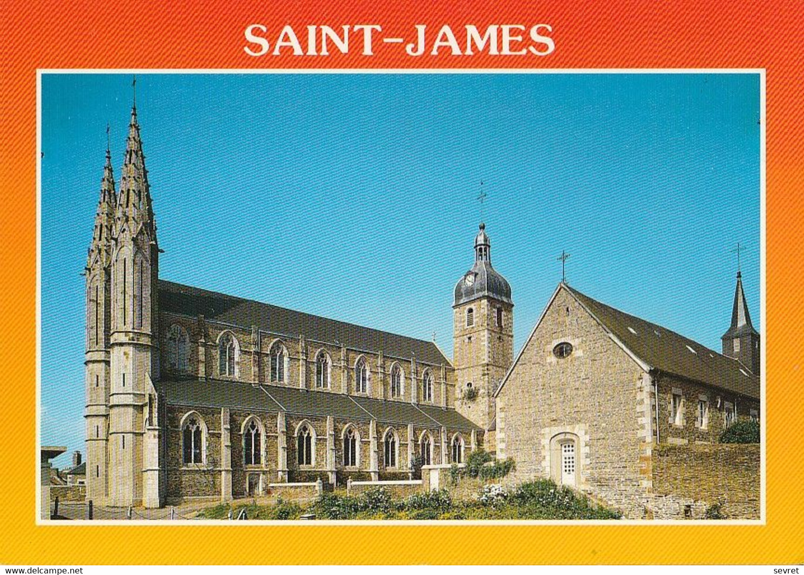 SAINT  JAMES  -  L'Eglise     -    CPM - Andere & Zonder Classificatie