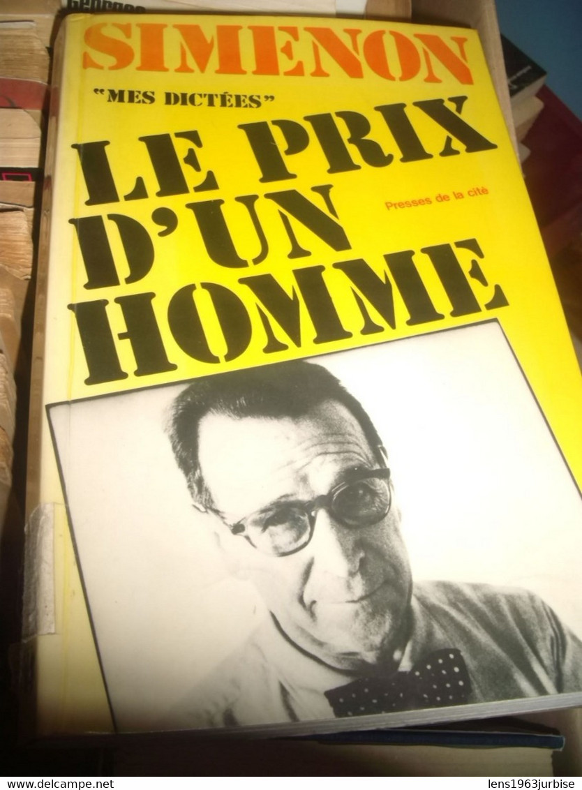 SIMENON Georges ,Le Prix D'un Homme - Autori Belgi