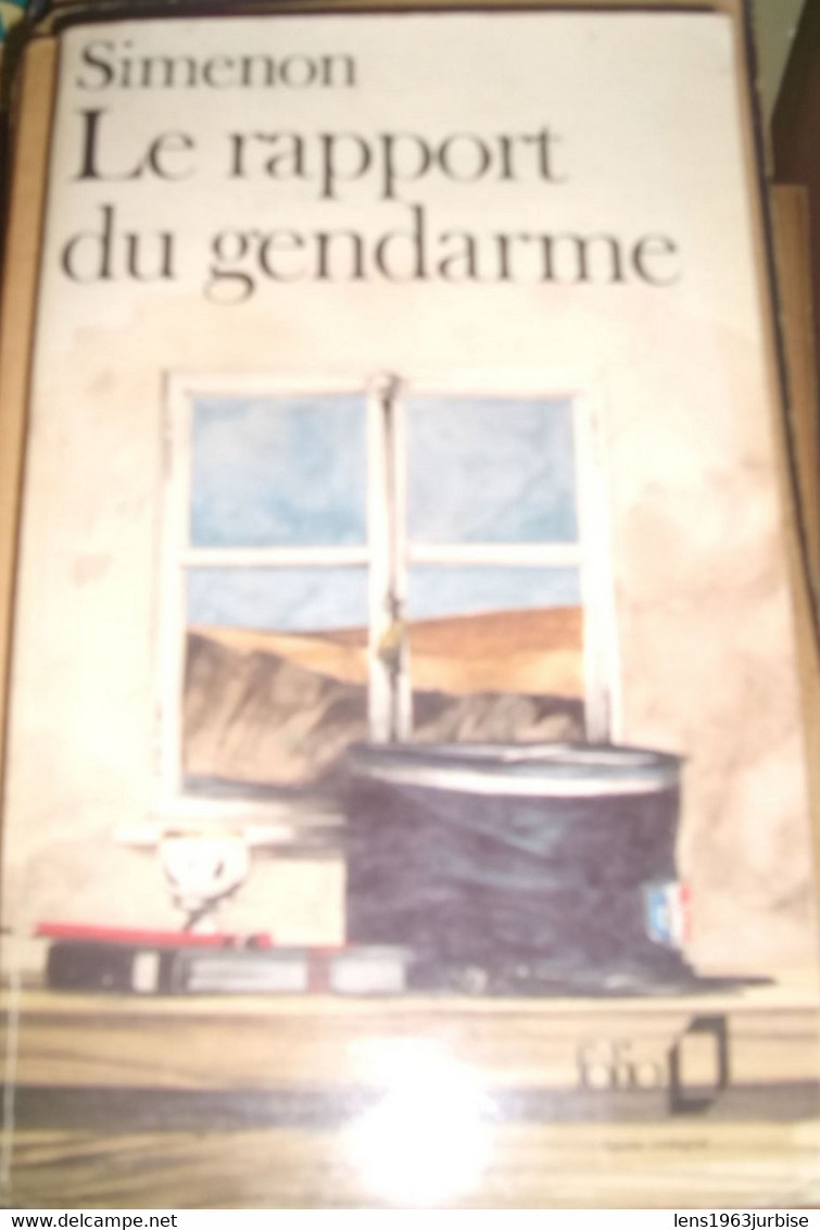 SIMENON Georges , Le Rapport Du Gendarme - Autori Belgi