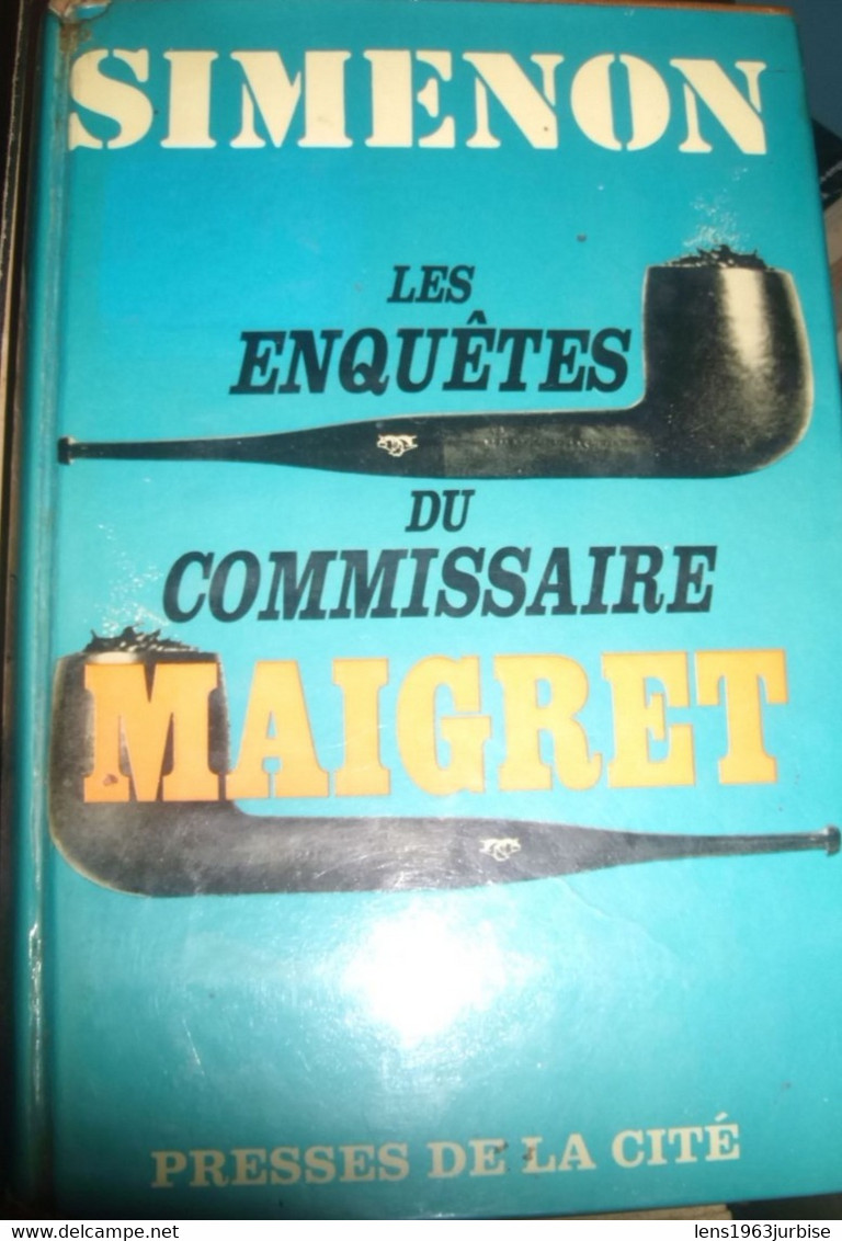 SIMENON Georges, Les Enquêtes Du Commissaire Maigret - Belgische Autoren