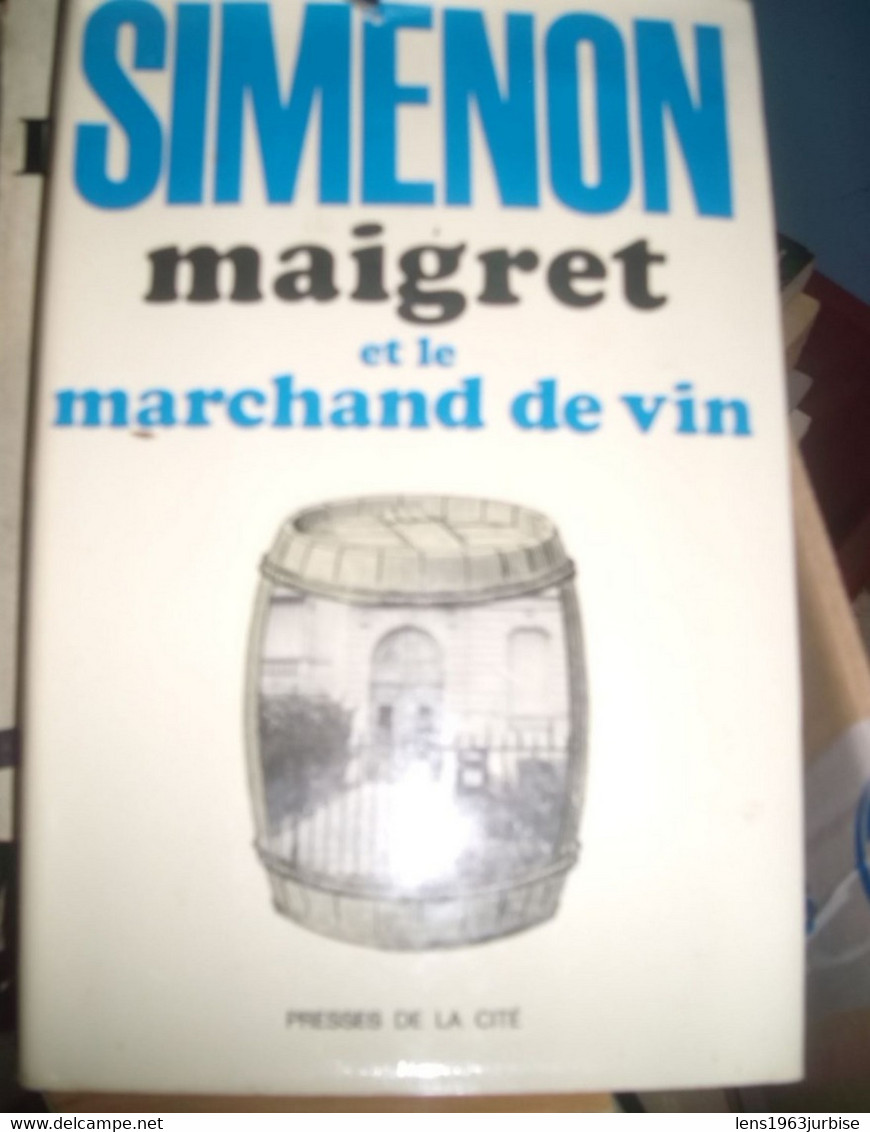 SIMENON Georges, Maigret Et Le Marchand De Vin - Belgian Authors