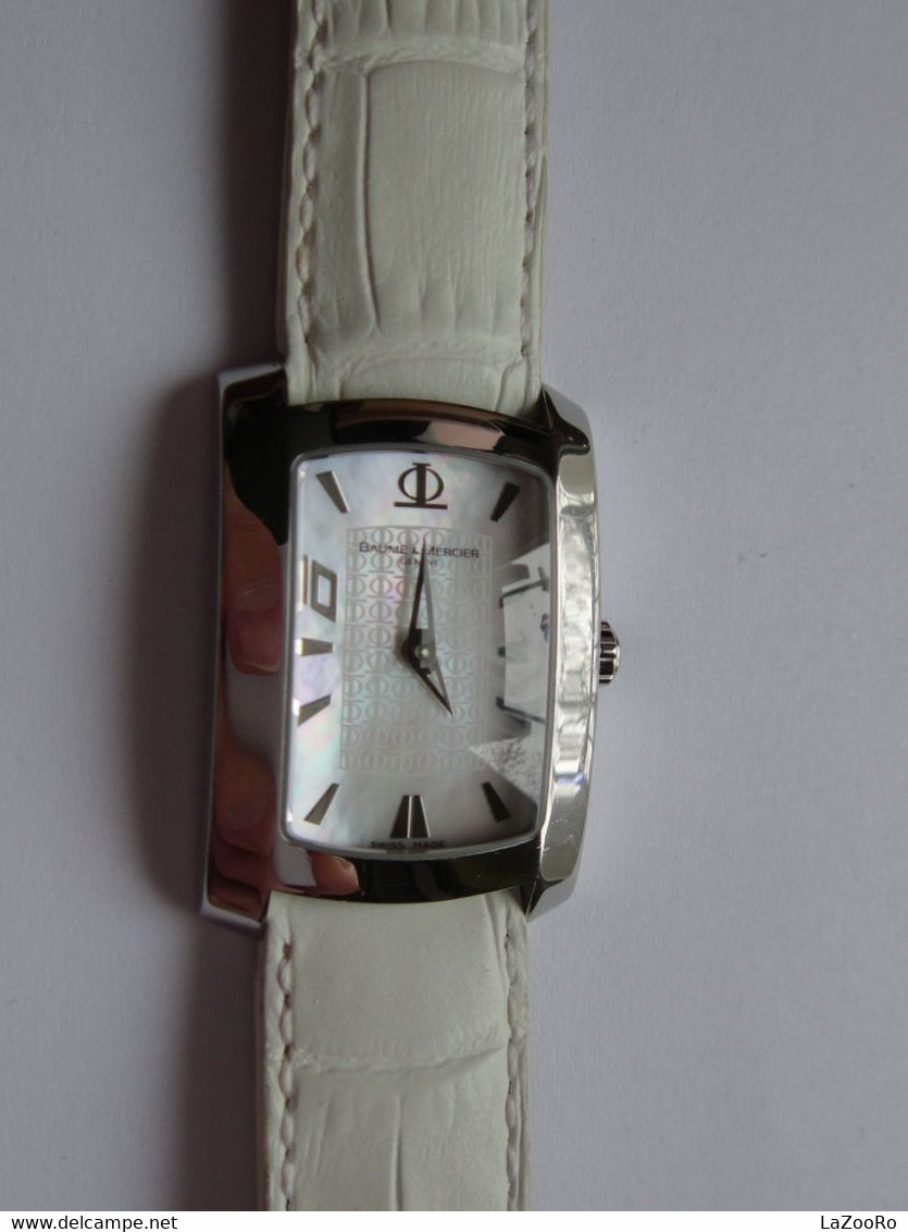 LaZooRo: Fashion BAUME & MERCIER, Hampton 10 Years, Quartz Watch  - 3 Atm - Model Hampton 10 - Reference 65465 - Relojes De Lujo