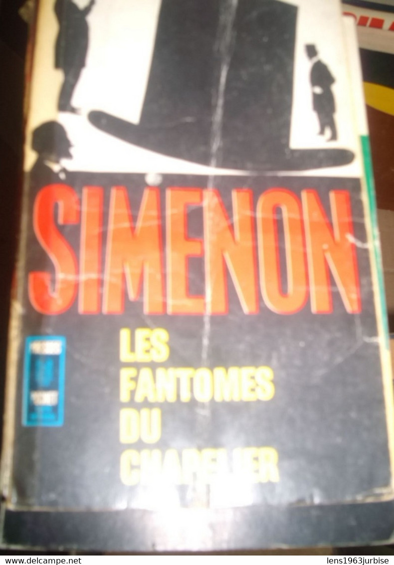 SIMENON Georges, Les Fantômes Du Chapelier - Auteurs Belges