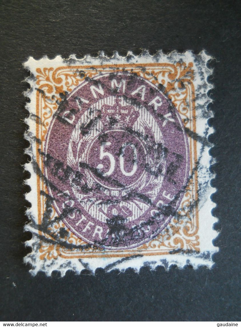 DANEMARK - Y&T N°28 - 1875/1903 - 50s - DANMARK - Other & Unclassified