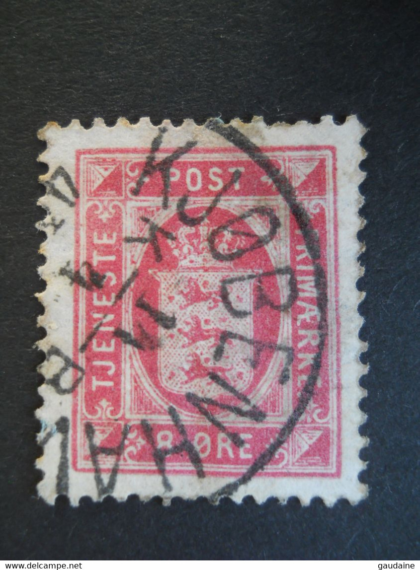 DANEMARK - Y&T N°8 - 1875/1902 - 8 Ore - DANMARK - Officials