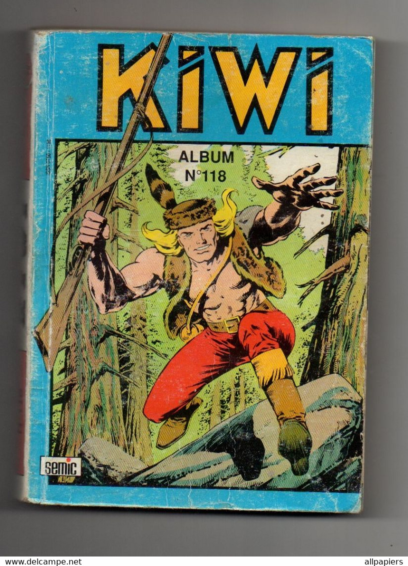 Album Kiwi N°118 Avec Les Numéros 456.457.458 De 1993 - Kiwi