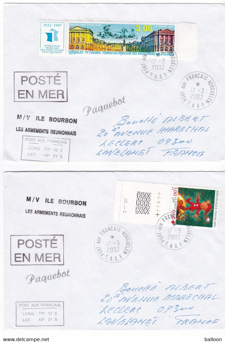 TAAF - Lot De 15 Enveloppes De Kerguelen - Lots & Serien