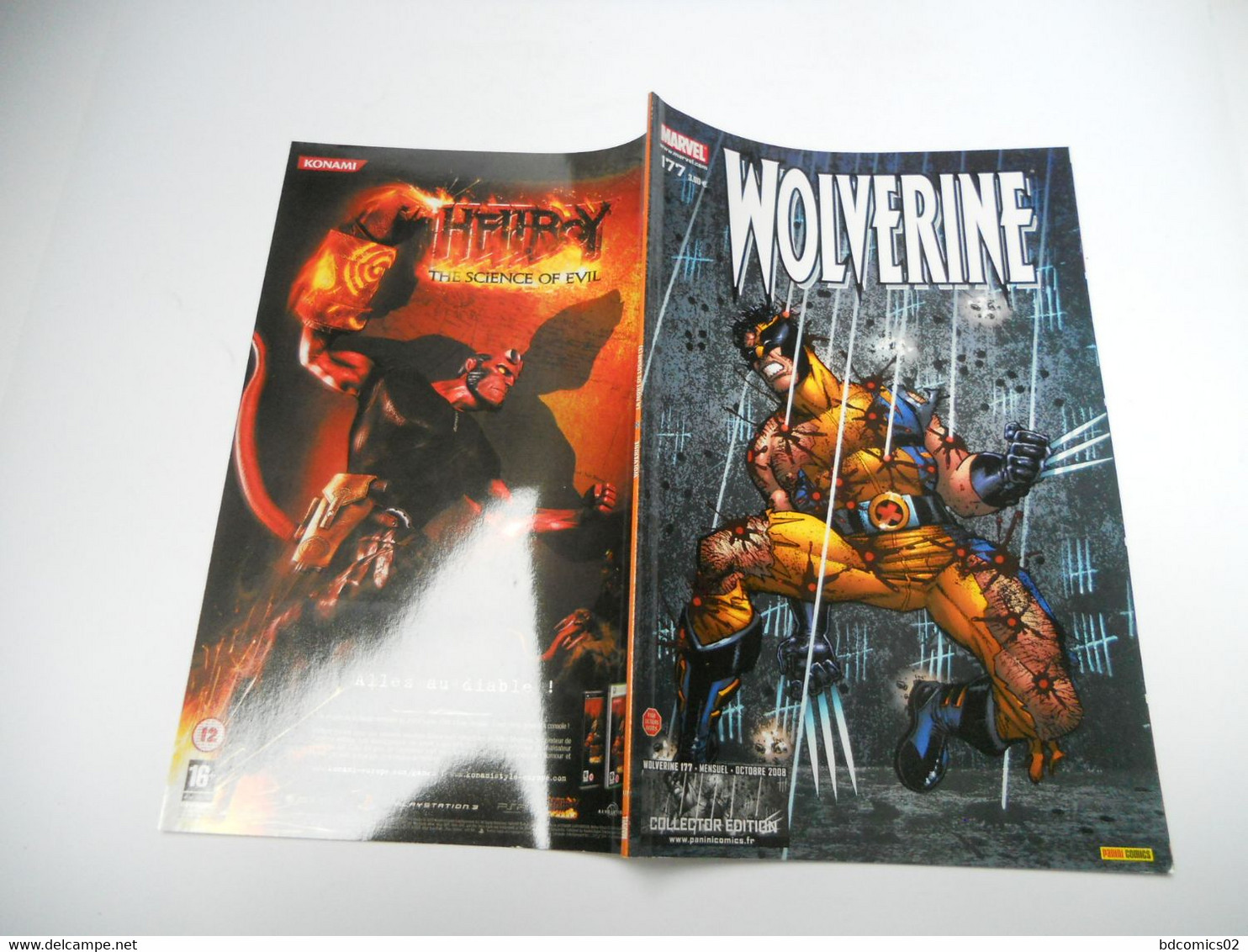 Wolverine 177 Collector Edition " La Mort De Logan ( 5 ) " :( Octobre 2008 )  TTBE - Volverine