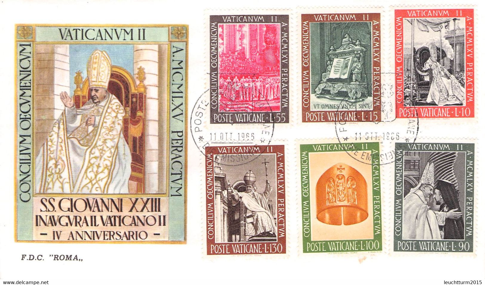 VATICAN - COLLECTION 20 FDC /GA36 - Colecciones