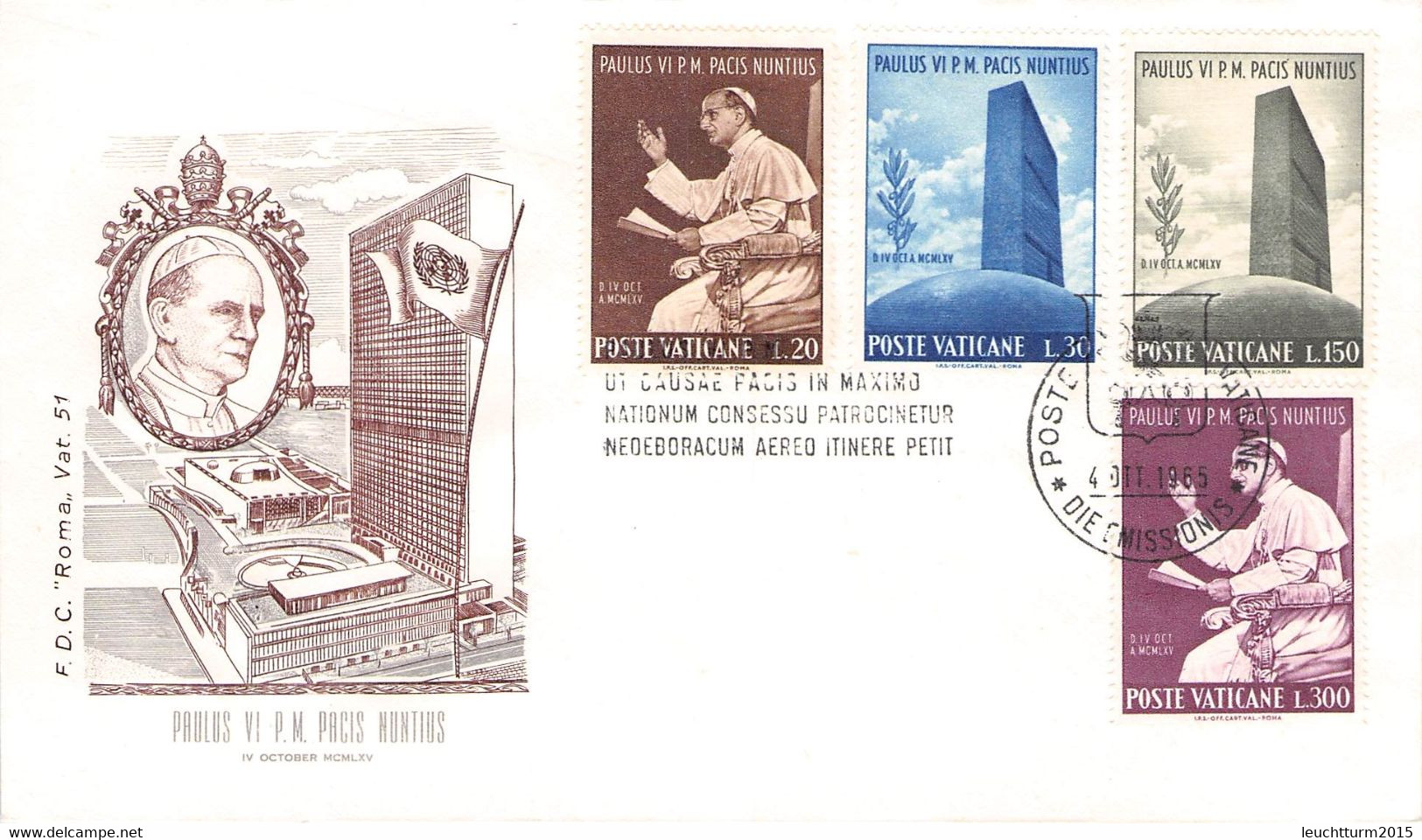 VATICAN - COLLECTION 20 FDC /GA36 - Sammlungen