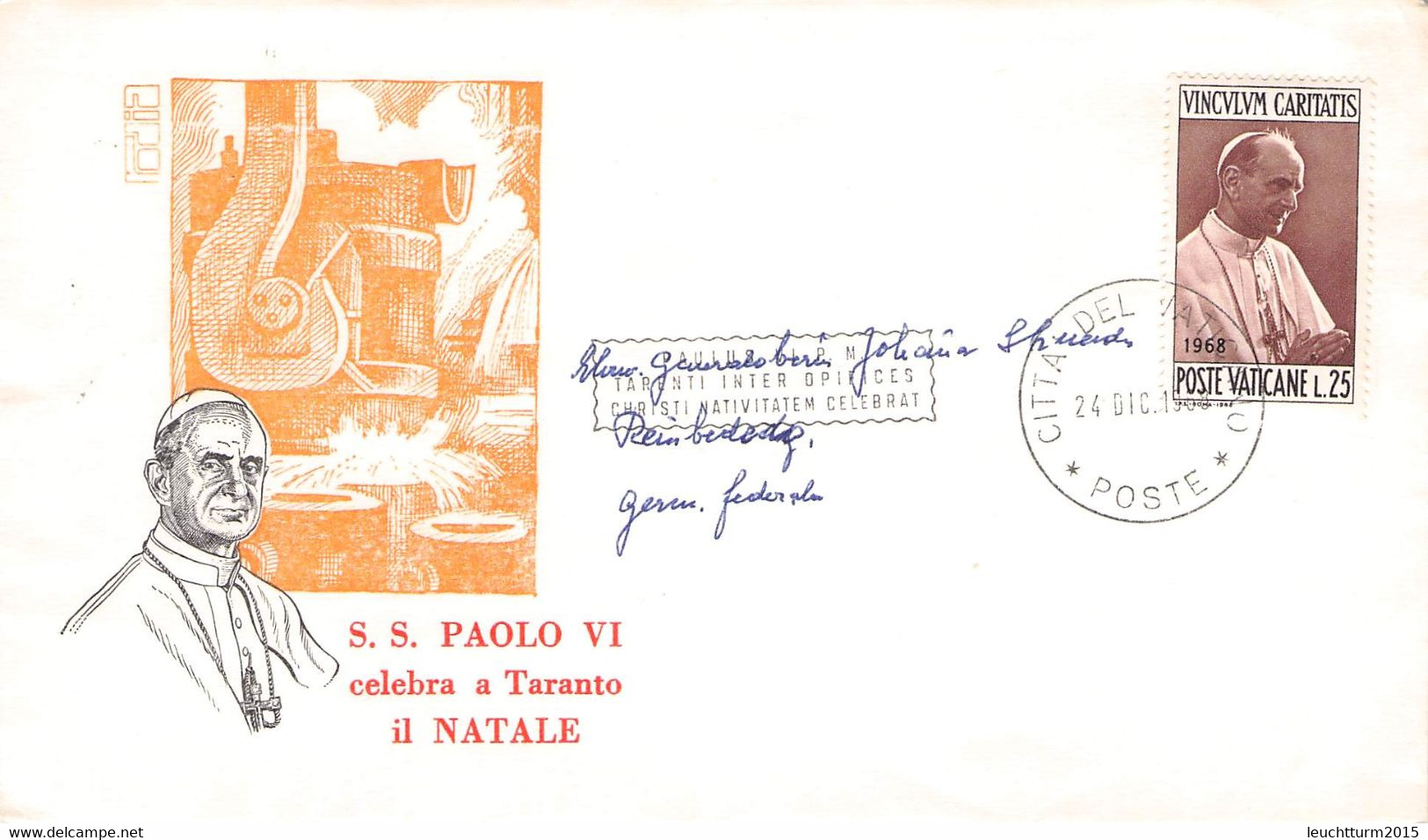 VATICAN - COLLECTION 20 FDC /GA36