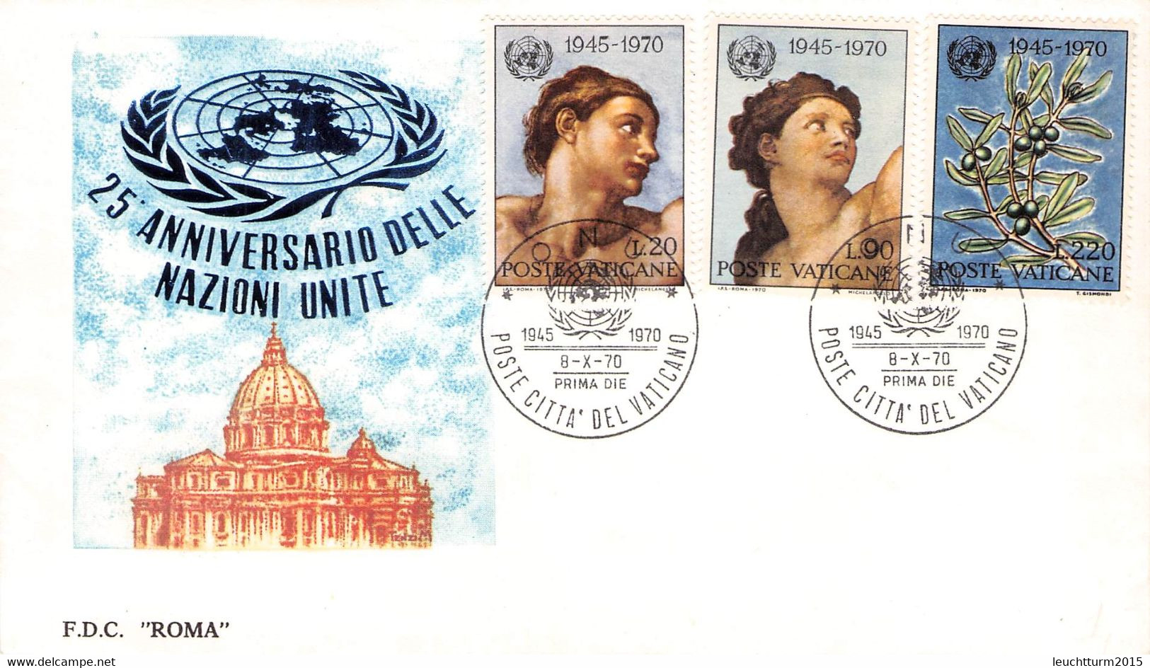 VATICAN - COLLECTION 20 FDC /GA36