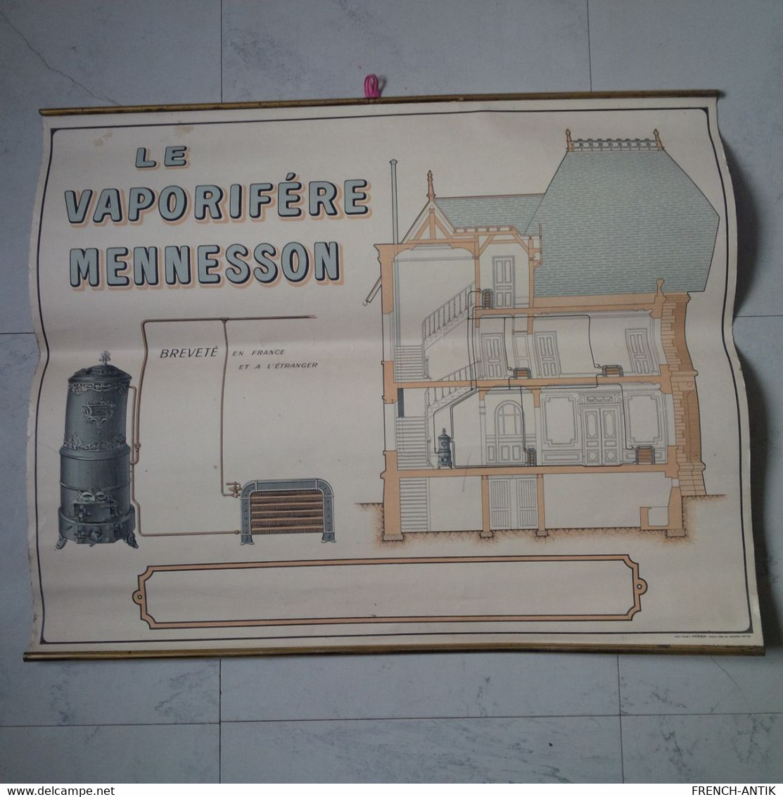 AFFICHE ANCIENNE LE VAPORIFERE MENNESSON - Posters