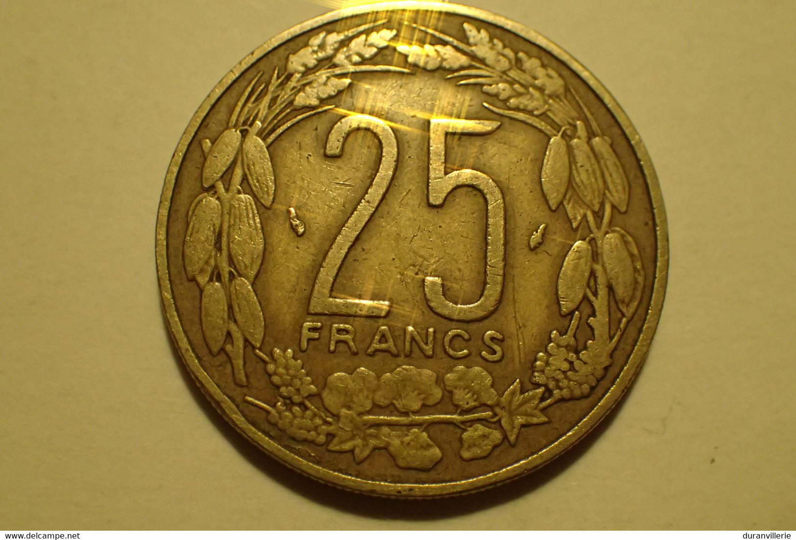 Monnaie, États De L'Afrique Centrale, 25 Francs, 1982, Paris, TTB, Nickel - Repubblica Centroafricana