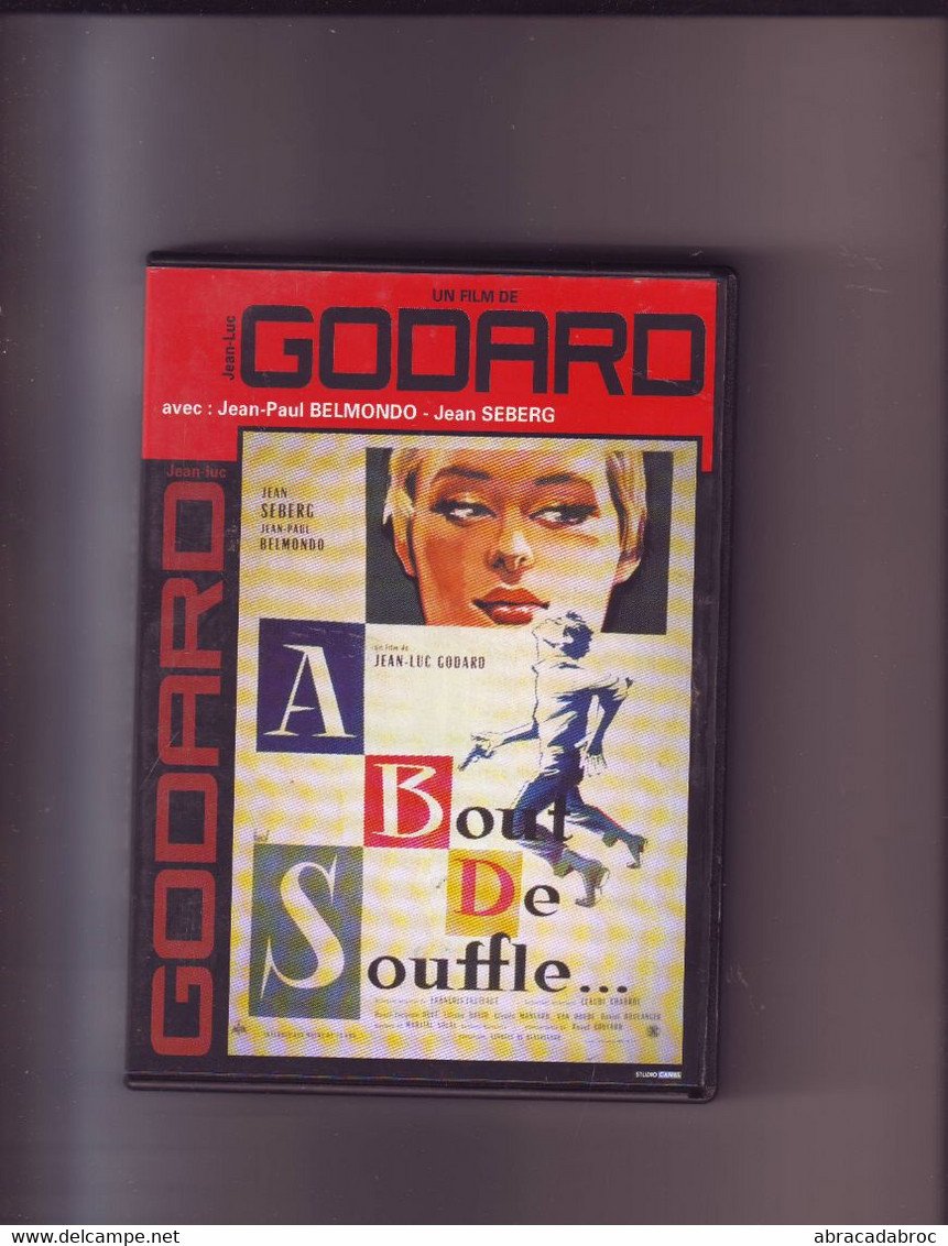 Dvd A Bout De Souffle - Jean Luc Godard - - Klassiker