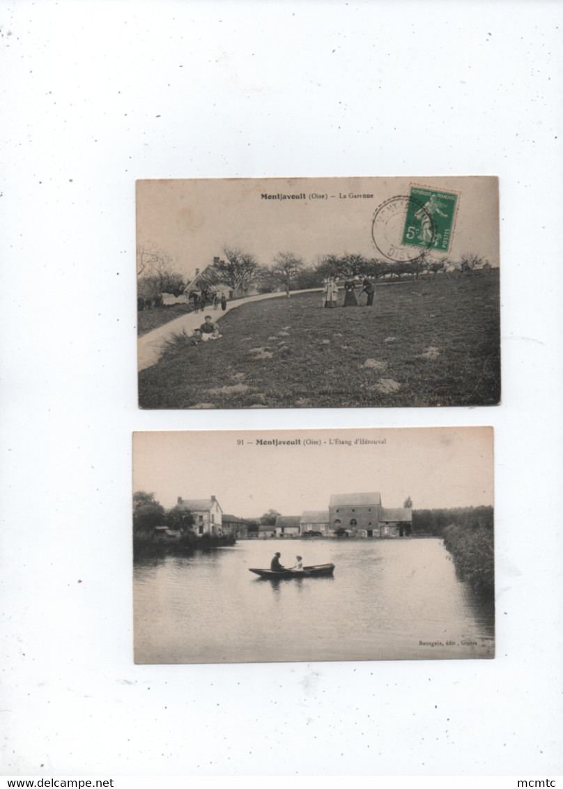 6 Cartes  - Montjavoult    -   Oise 60  - - Montjavoult