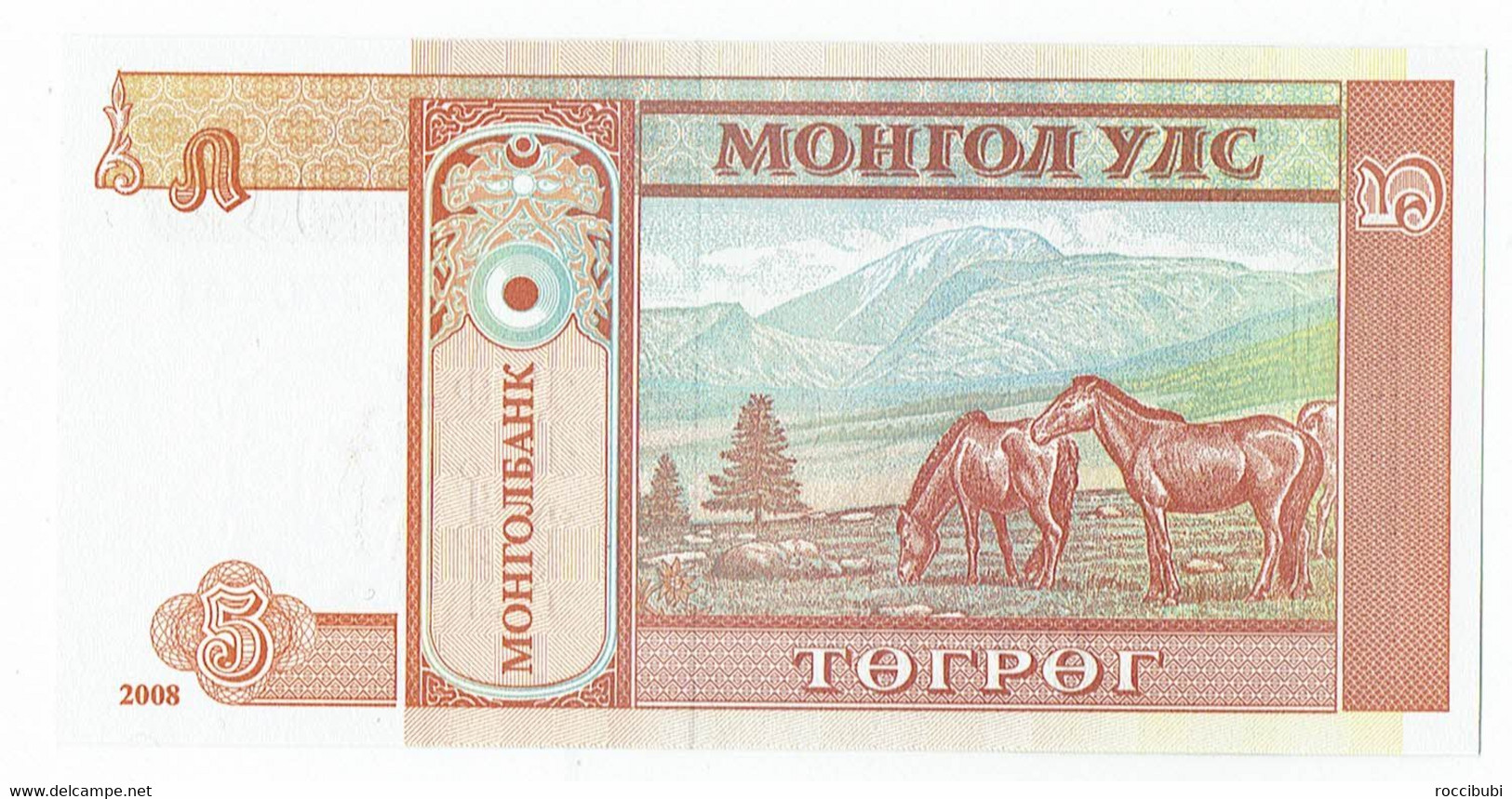 Mongolei, Banknote - Mongolië