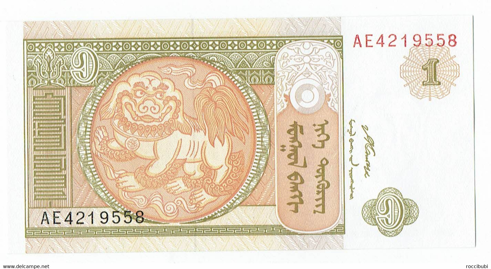 Mongolei, Banknote - Mongolië