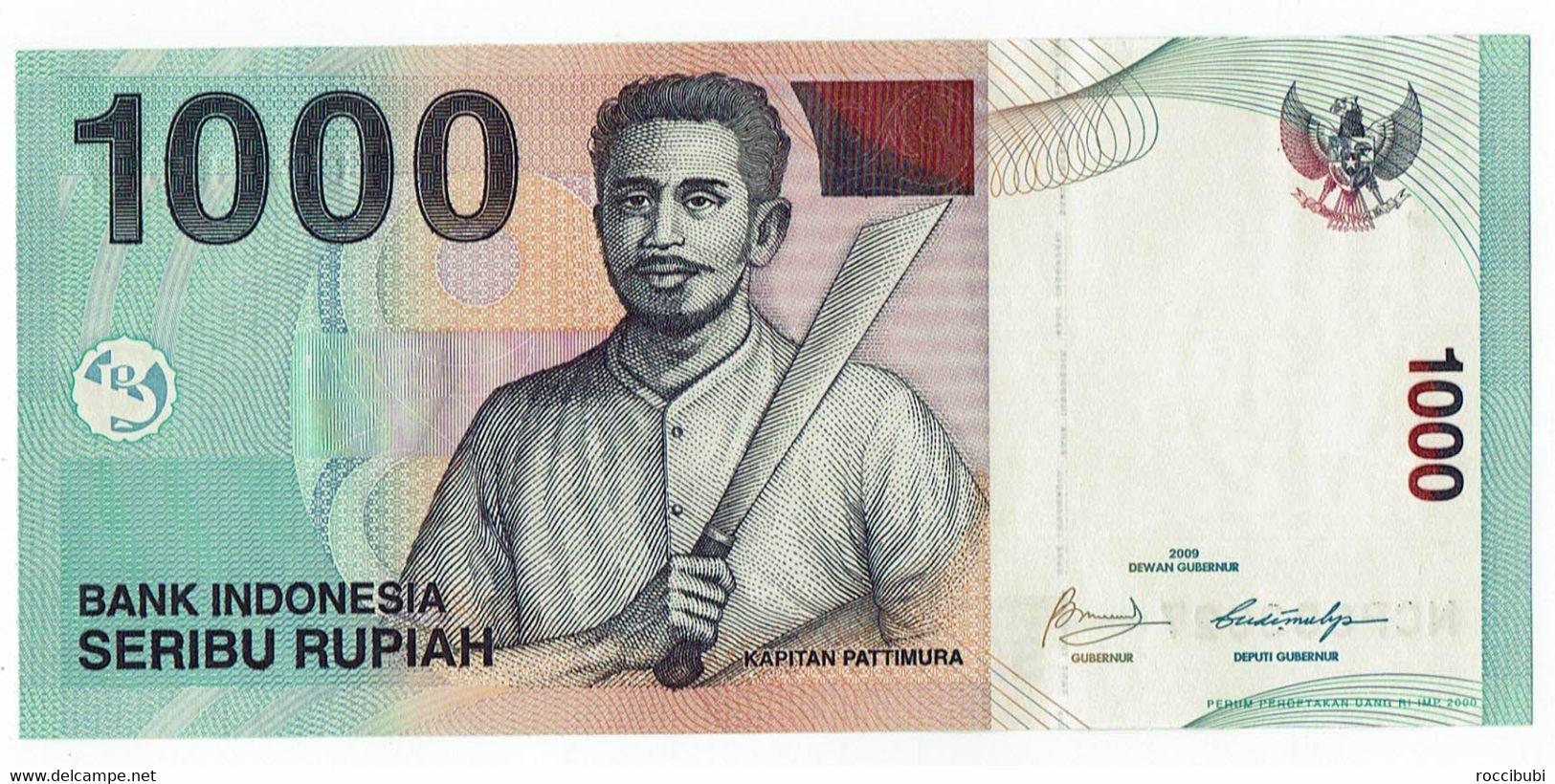 Indonesien, Banknote - Indonesia