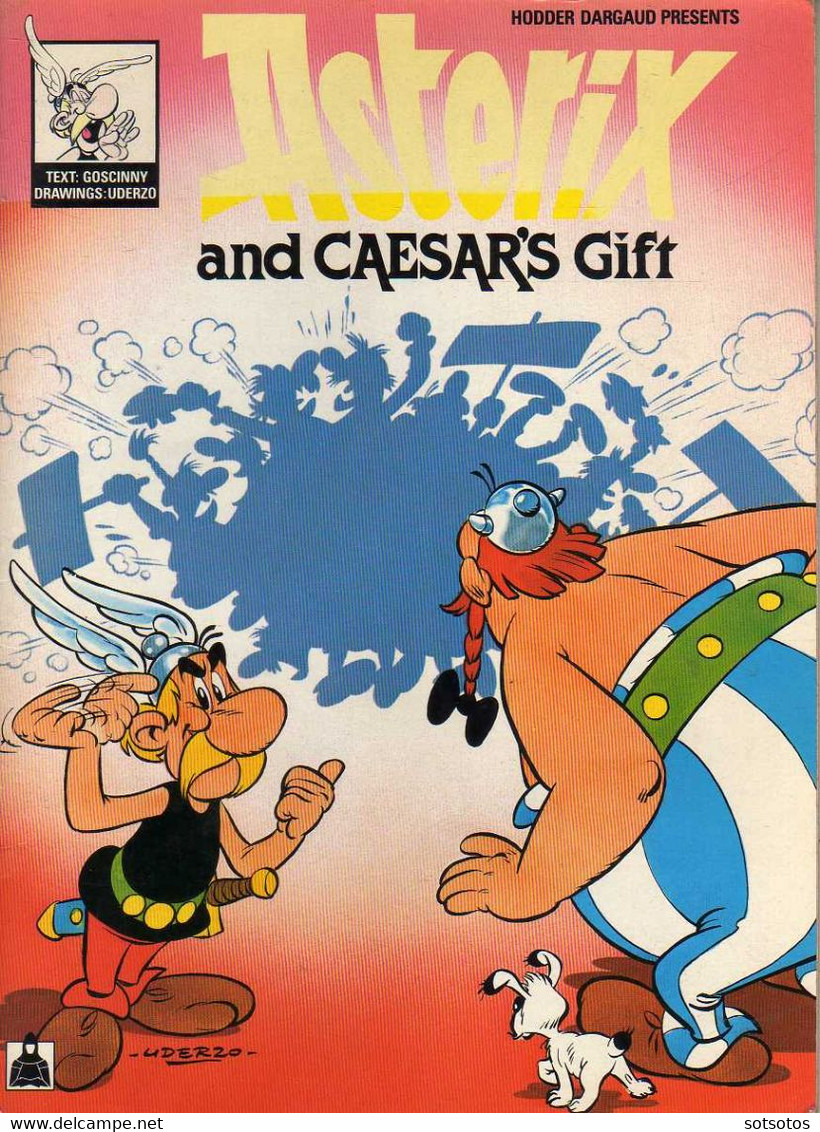 Asterix And Caesar's Gifr - 1989 - Excellent Condition Small Format - Translated Comics