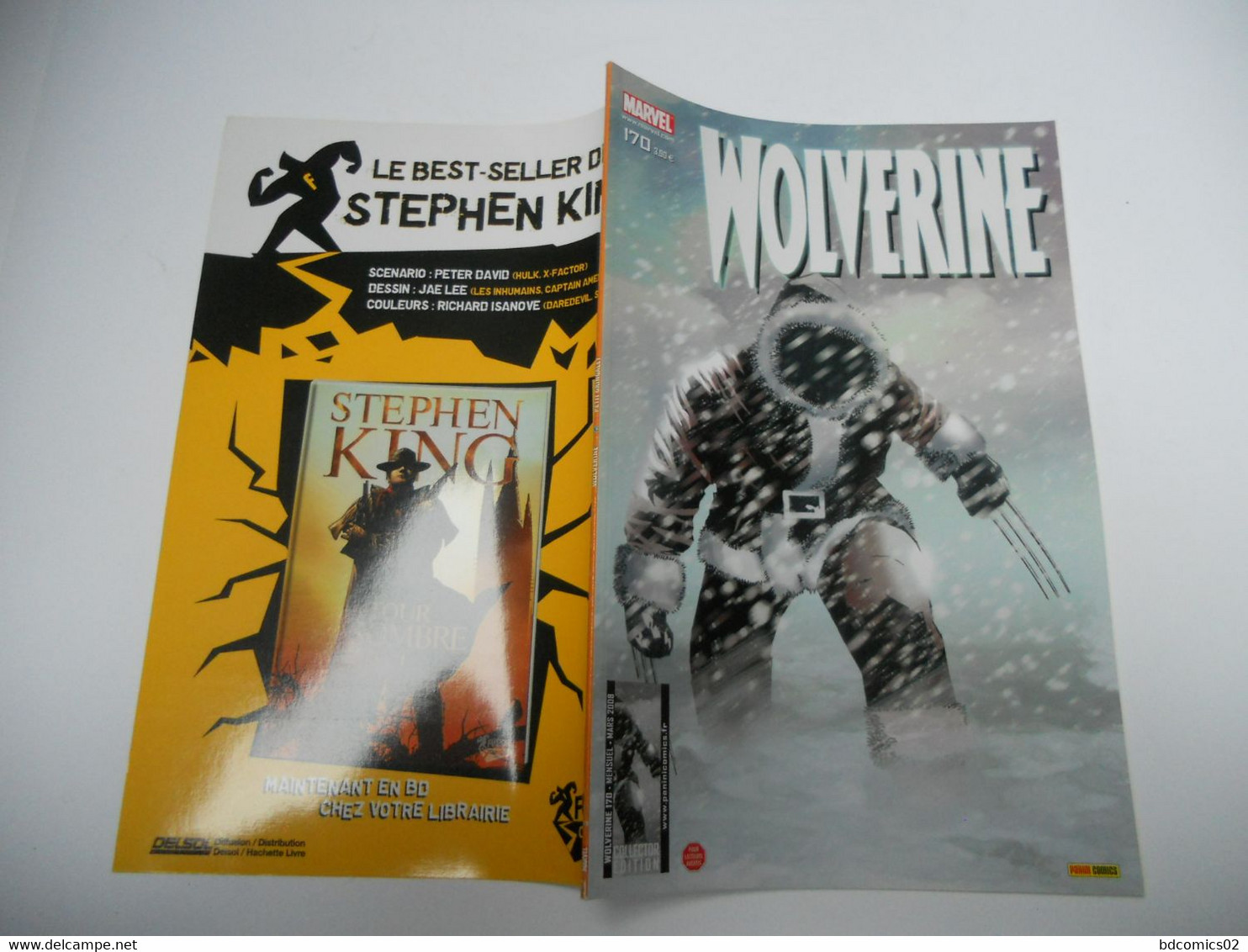 Wolverine COLLECTOR N° 170 (MARS 2008 ) : " PETIT GRINGALET " Marvel Panini - TTBE - Volverine