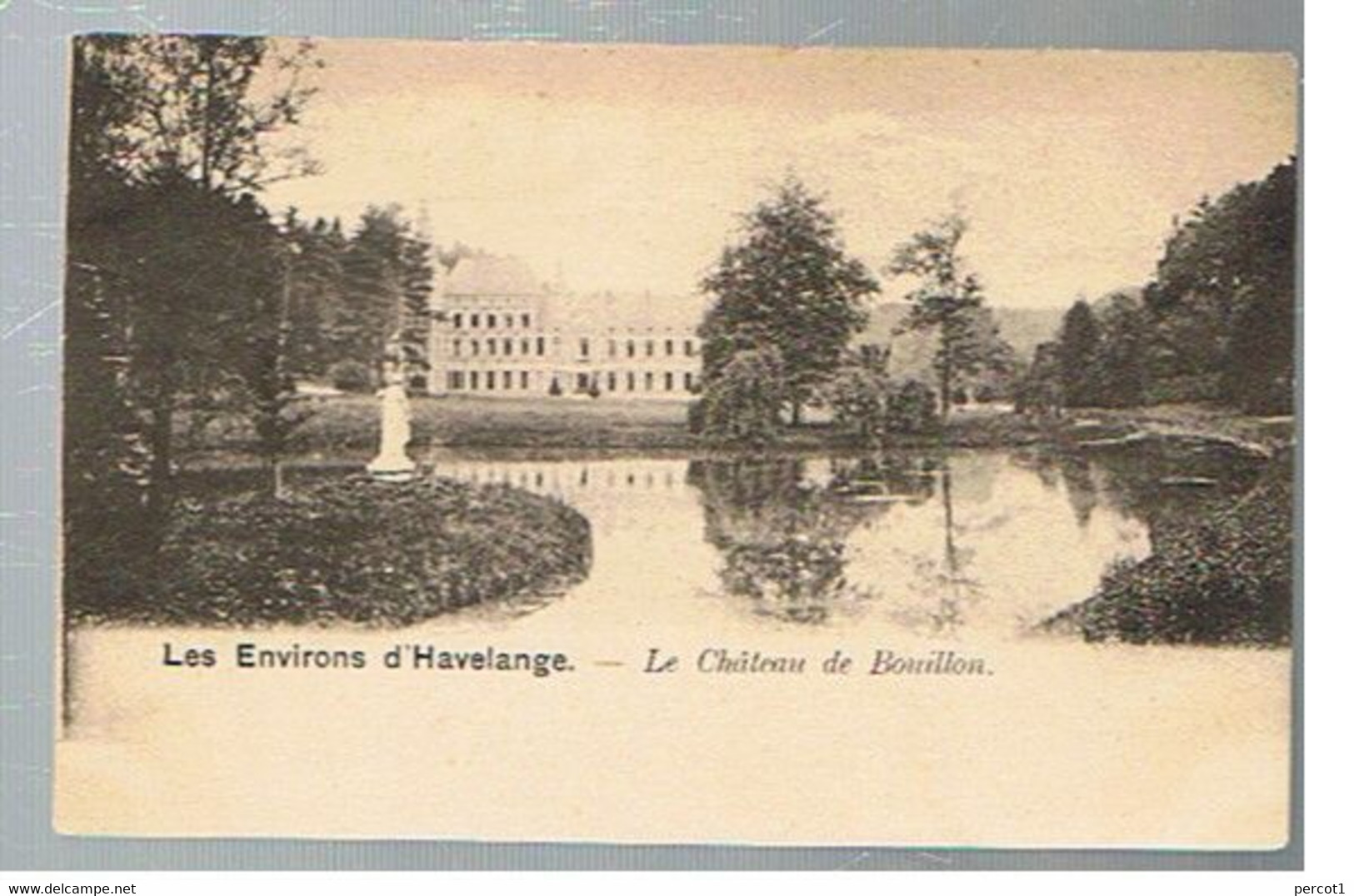 JM29.11 /  CPA /  LE CHATEAU DE BOUILLON DANS LES ENVIRONS D HAVELANGE - Havelange