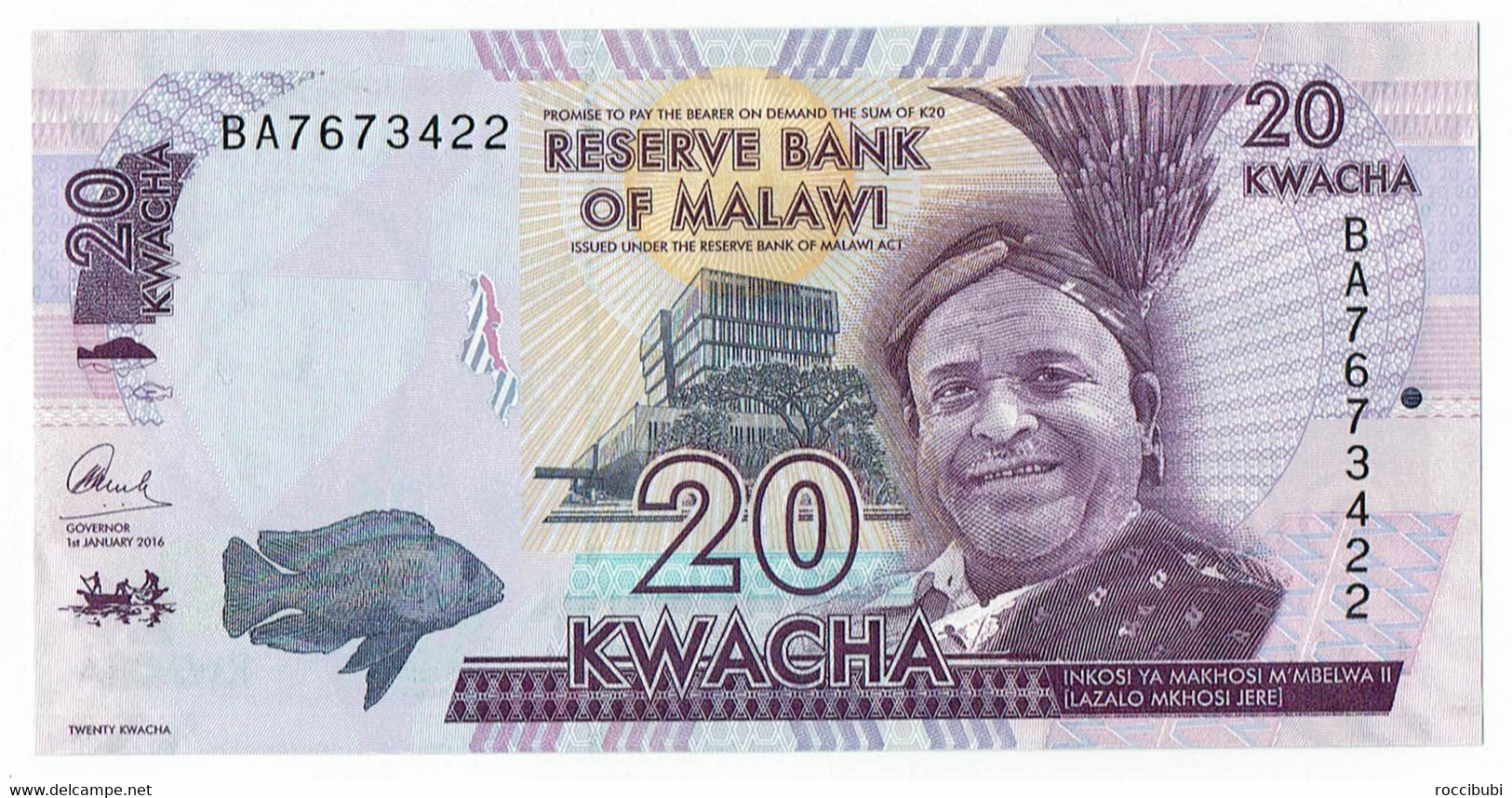 Malawi, Banknote - Malawi