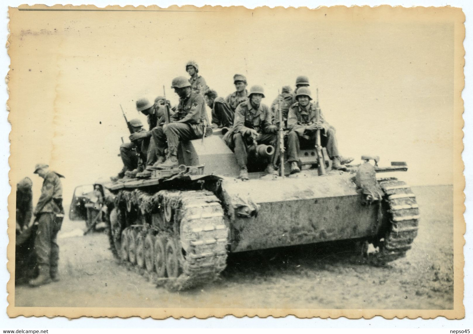 WWI. Guerre époque 1939-45.tanks. Blindés. Armée Allemande. - Guerre, Militaire