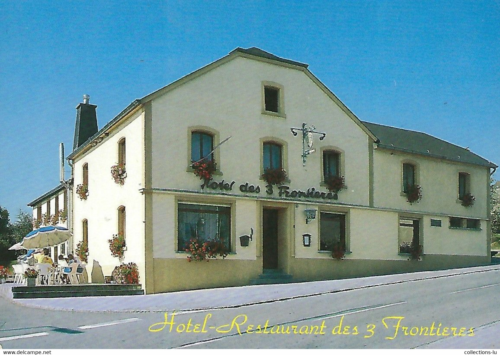 Luxembourg - Luxemburg - HÔTEL-RESTAURANT DES 3 FRONTIERES , LIELER , Propr. J.P.Peters-Wenner - Andere & Zonder Classificatie