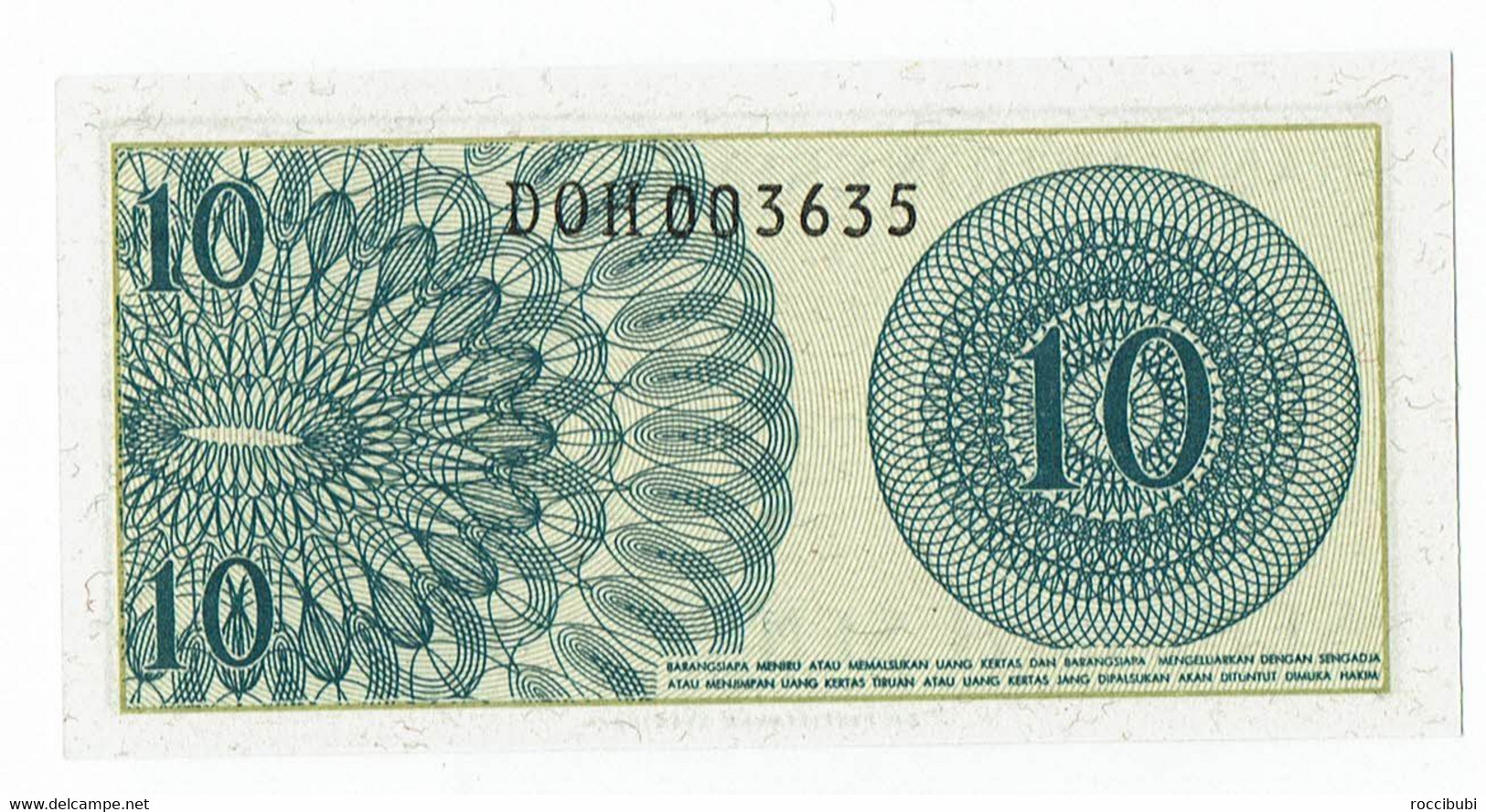 Indonesien, Banknote - Indonesië