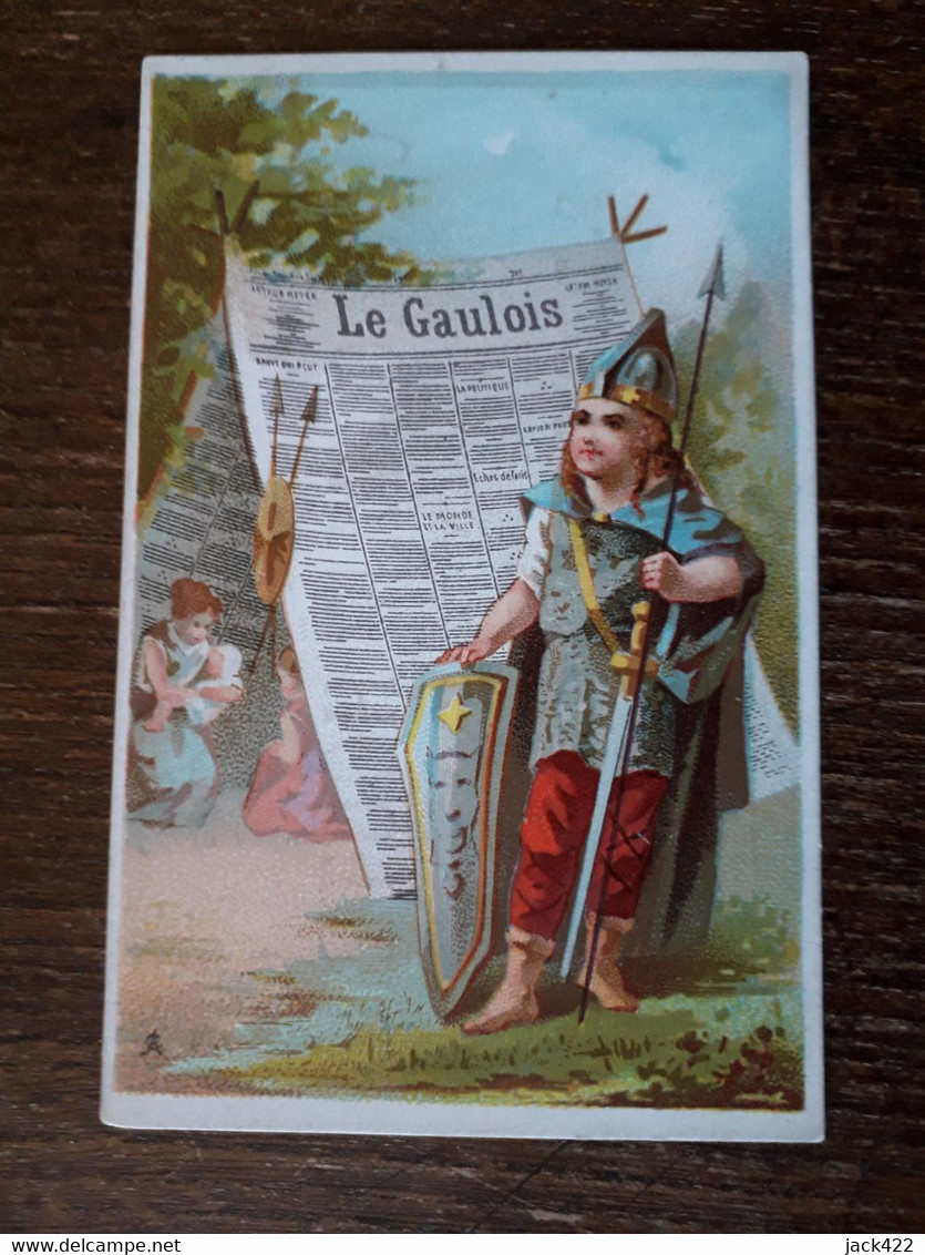 L16/174 CHROMO . CACAO VAN HOUTEN . JOURNAL . LE GAULOIS - Van Houten