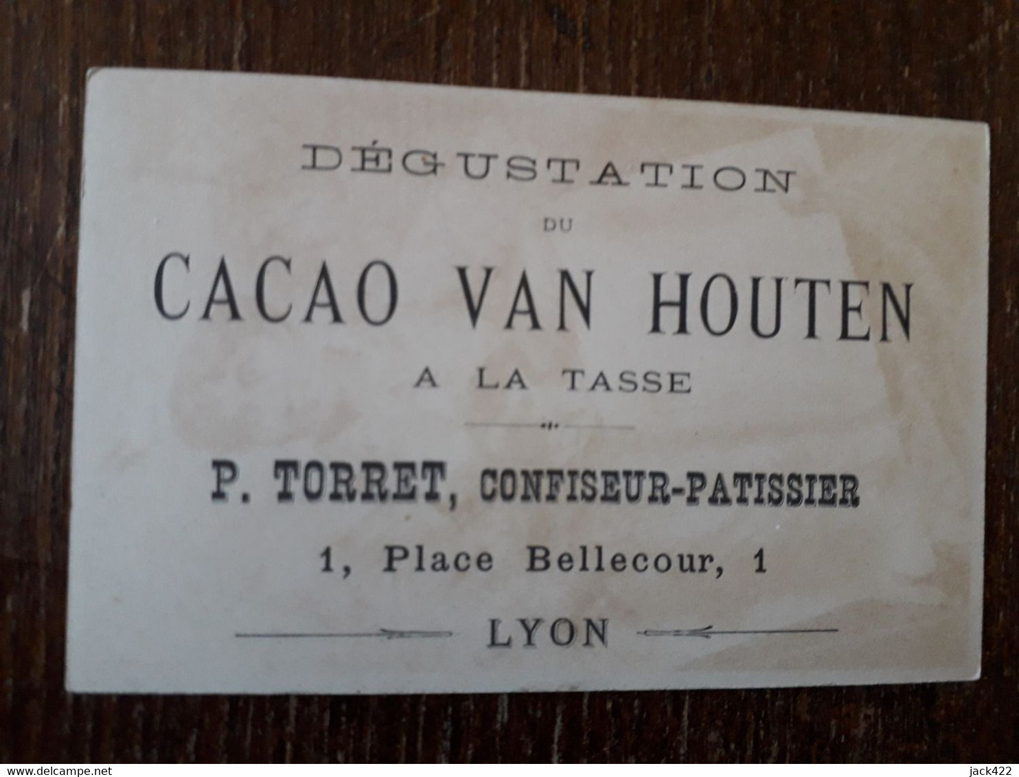 L16/174 CHROMO . CACAO VAN HOUTEN . JOURNAL . LE GAULOIS - Van Houten