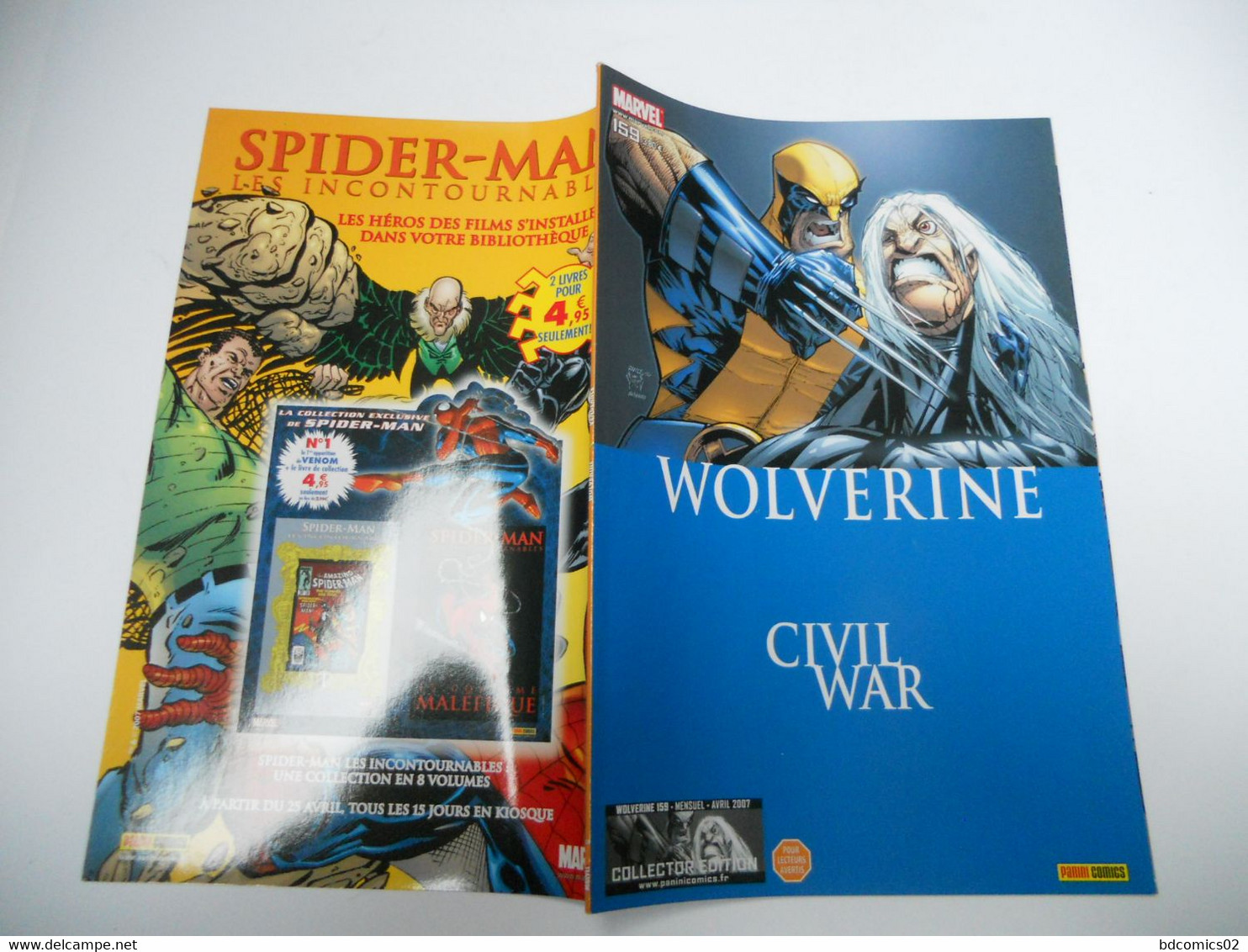 Wolverine EDITION COLLECTOR  N° 159   " Vengeance " ( Civil War ) (AVRIL 2007 ) " Marvel Panini - :TBE C6 - Volverine