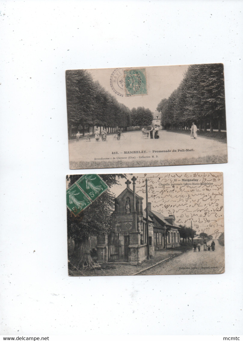 5 Cartes  -   Maignelay  -   Oise 60  - - Maignelay Montigny