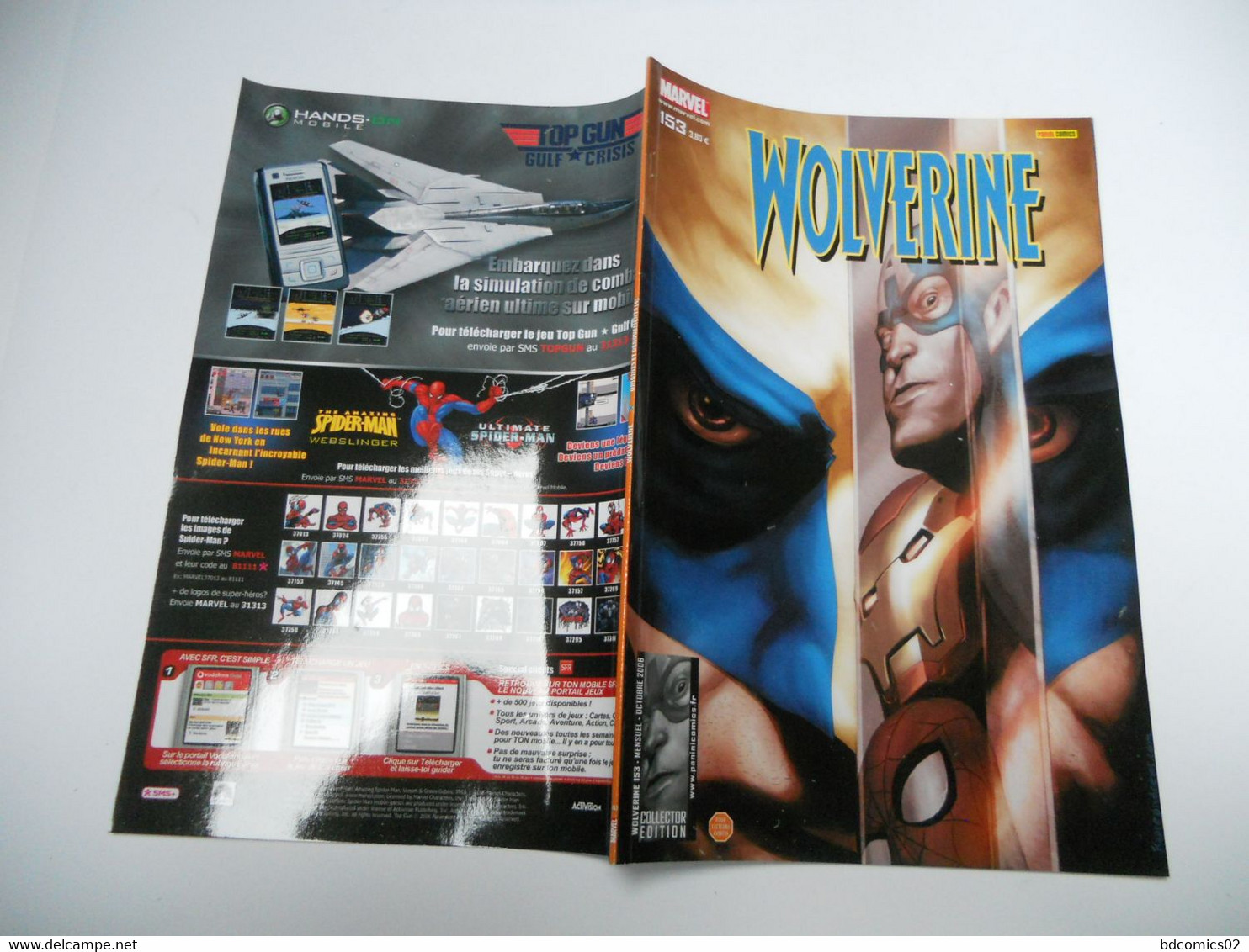 Wolverine EDITION COLLECTOR  N° 153   " ORIGINES ET DENOUEMENT(5)  " (octobre 2006 ) " Marvel Panini TBE - Volverine