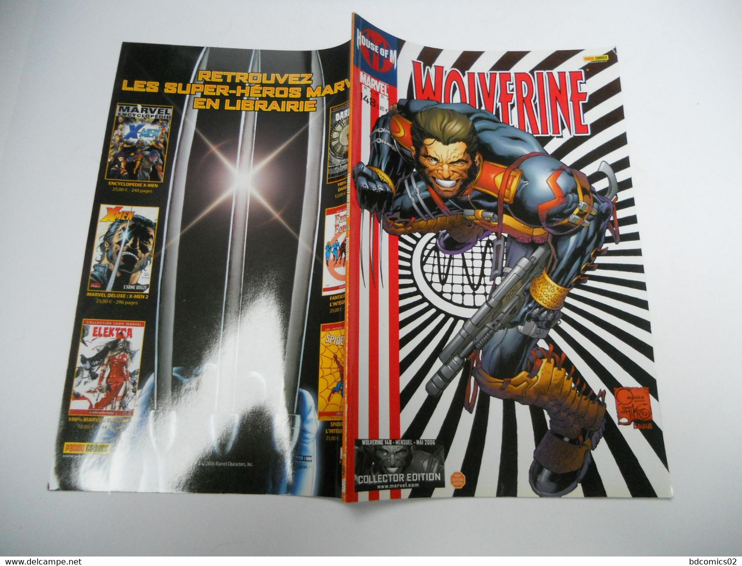 Wolverine EDITION COLLECTOR  N° 148   " CHASSE AUX FANTOMES (1)  " (MAI 2006 ) " Marvel Panini TTBE - Volverine