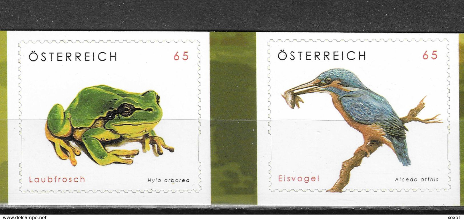 Austria 2008 MiNr. 2716 - 2717  Österreich  Fauna Birds Frogs  2V  MNH** 4,00 € - Unused Stamps