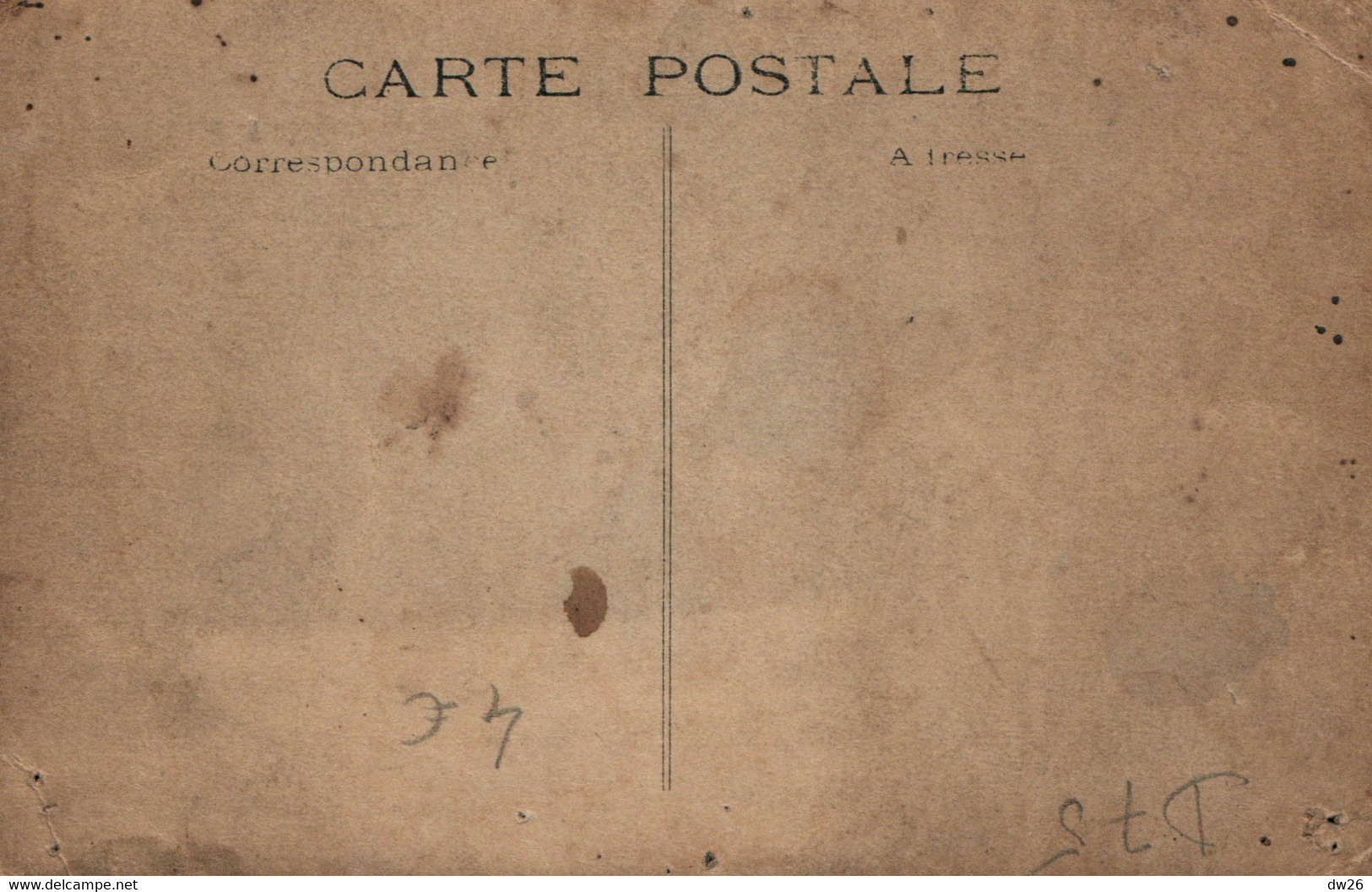 Voiture à Cheval (Fiacre Au Bois De Boulogne?) Cocher Avec Haut-de-forme - Carte-photo Non Circulée - Other & Unclassified