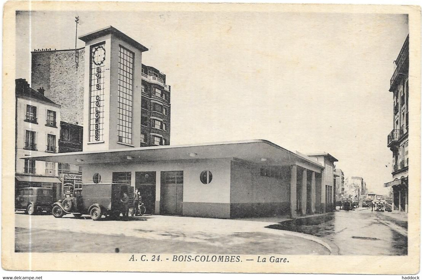 BOIS COLOMBES : LA GARE - Sonstige & Ohne Zuordnung