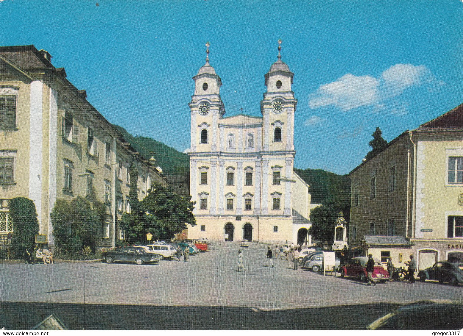 573) MONDSEE Im Salzkammergut - AUTO Details Mit Kirche TOP DETAILS älter ! - Mondsee