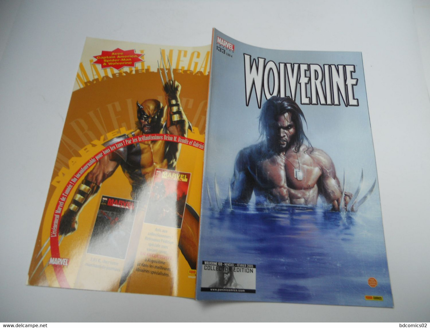 Wolverine 133 - Collector Édition Le Retour De L'indigene  (3)  FEVRIER 2005 PANINI MARVEL TTBE - Volverine