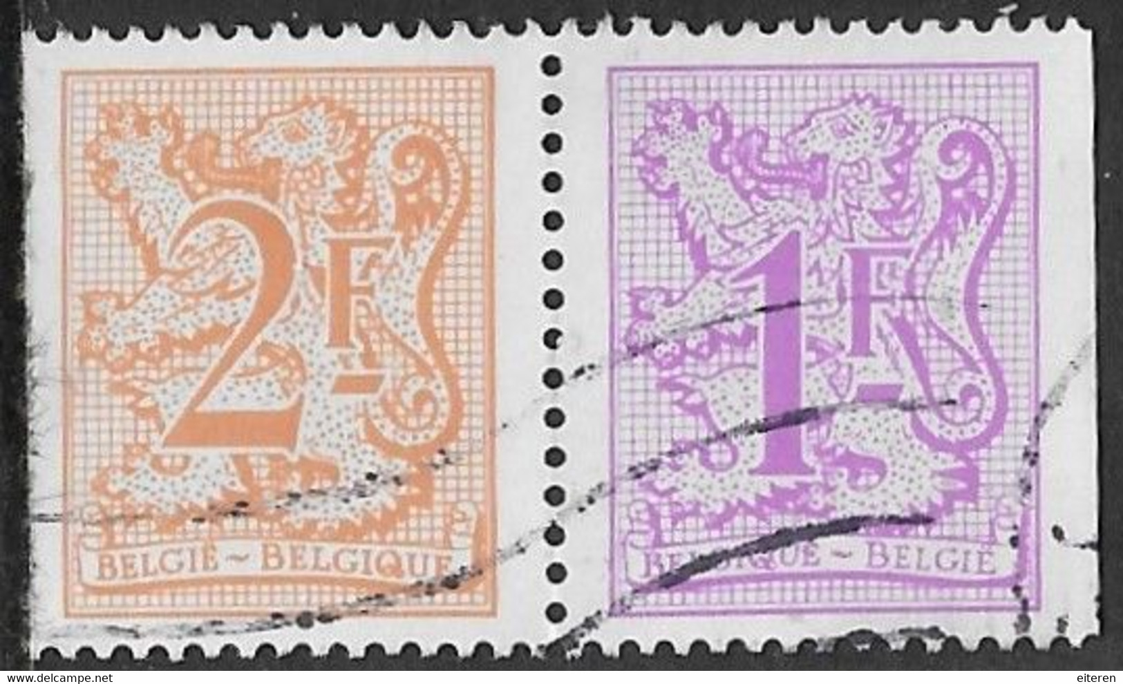 Combinatie Postzegelboekje - 1977-1985 Chiffre Sur Lion
