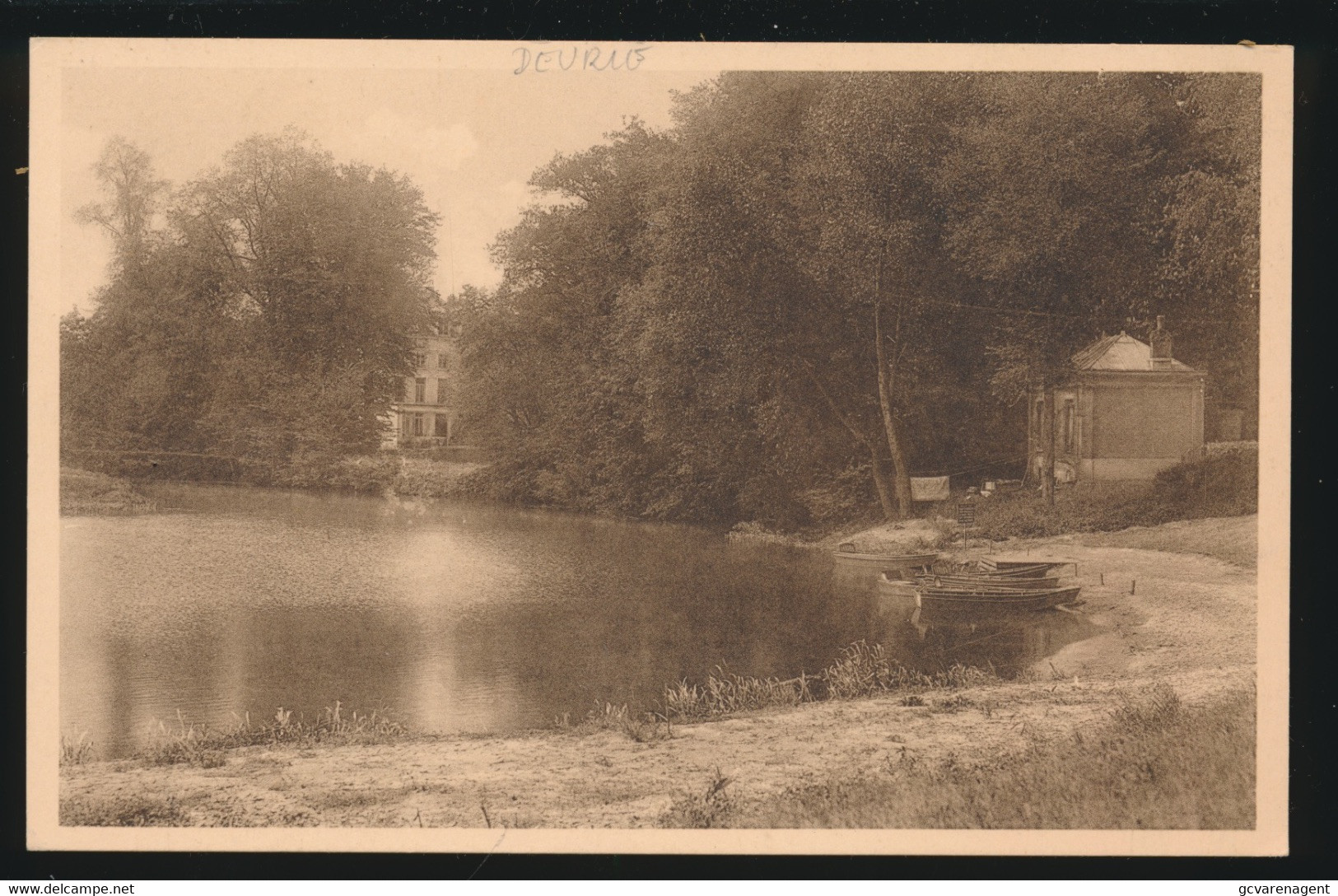 DEURLE   KASTEEL     2 SCANS - Sint-Martens-Latem