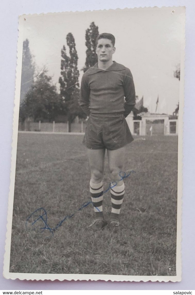 Franco Rosignolli Signed,  Football Nk Istra Croatia - Autogramme