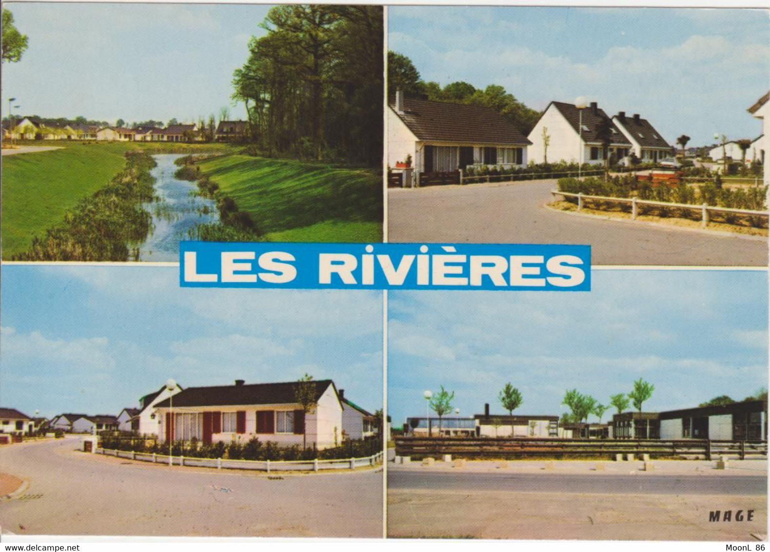 77 SAVIGNY LE TEMPLE - LES RIVIERES  - L ECOLE CHANTERAINE - Savigny Le Temple